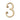 M Marcus - Heritage Brass - Numerals - Face Fix - 3" - 3; #finish_polished-brass