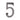 M Marcus - Heritage Brass - Numerals - Face Fix - 3" - 5; #finish_matt-bronze