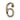 M Marcus - Heritage Brass - Numerals - Face Fix - 3" - 6; #finish_antique-brass