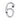 M Marcus - Heritage Brass - Numerals - Face Fix - 3" - 6; #finish_polished-chrome