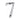 M Marcus - Heritage Brass - Numerals - Face Fix - 3" - 7; #finish_polished-chrome
