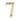 M Marcus - Heritage Brass - Numerals - Face Fix - 3" - 7; #finish_satin-brass