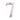 M Marcus - Heritage Brass - Numerals - Face Fix - 3" - 7; #finish_satin-chrome
