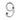 M Marcus - Heritage Brass - Numerals - Face Fix - 3" - 9; #finish_polished-chrome