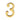 M Marcus - Heritage Brass - Numerals - Concealed Fix - 3" - 3; #finish_satin-brass