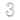 M Marcus - Heritage Brass - Numerals - Concealed Fix - 3" - 3; #finish_satin-chrome