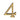M Marcus - Heritage Brass - Numerals - Concealed Fix - 3" - 4; #finish_antique-brass