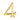 M Marcus - Heritage Brass - Numerals - Concealed Fix - 3" - 4; #finish_unlacquered-brass