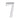 M Marcus - Heritage Brass - Numerals - Concealed Fix - 3" - 7; #finish_polished-chrome