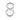 M Marcus - Heritage Brass - Numerals - Concealed Fix - 3" - 8; #finish_polished-chrome