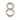 M Marcus - Heritage Brass - Numerals - Concealed Fix - 3" - 8; #finish_satin-nickel