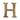M Marcus - Heritage Brass - C1565 Numerals - Rear Fix - 2" - H; #finish_antique-brass
