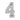 M Marcus - Heritage Brass - Numerals - Face Fix - 3" - C1566 - 4; #finish_satin-chrome