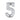 M Marcus - Heritage Brass - Numerals - Face Fix - 3" - C1566 - 5; #finish_satin-chrome