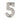 M Marcus - Heritage Brass - Numerals - Face Fix - 3" - C1566 - 5; #finish_satin-nickel