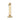 M Marcus - Heritage Brass - Numerals - Face Fix - 2" - 1; #finish_polished-brass