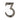 M Marcus - Heritage Brass - Numerals - Face Fix - 2" - 3; #finish_matt-bronze