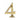 M Marcus - Heritage Brass - Numerals - Face Fix - 2" - 4; #finish_antique-brass