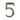 M Marcus - Heritage Brass - Numerals - Face Fix - 2" - 5; #finish_matt-bronze