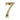 M Marcus - Heritage Brass - Numerals - Face Fix - 2" - 7; #finish_antique-brass