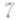 M Marcus - Heritage Brass - Numerals - Face Fix - 2" - 7; #finish_polished-chrome