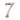 M Marcus - Heritage Brass - Numerals - Face Fix - 2" - 7; #finish_satin-nickel