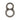 M Marcus - Heritage Brass - Numerals - Face Fix - 2" - 8; #finish_matt-bronze