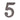 M Marcus - Heritage Brass - Numerals - Self-Adhesive - 2" - 5; #finish_matt-bronze