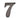 M Marcus - Heritage Brass - Numerals - Self-Adhesive - 2" - 7; #finish_matt-bronze