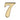 M Marcus - Heritage Brass - Numerals - Self-Adhesive - 2" - 7; #finish_polished-brass