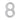 M Marcus - Heritage Brass - Numerals - Self-Adhesive - 2" - 8; #finish_satin-chrome
