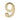 M Marcus - Heritage Brass - Numerals - Self-Adhesive - 2" - 9; #finish_polished-brass