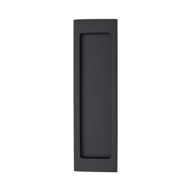 M Marcus - Heritage Brass - Flush Pull - C1872 - 197mm; #finish_matt-black