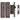 M Marcus - Heritage Brass - Flush Pull Privacy Set - 197mm; #finish_matt-bronze