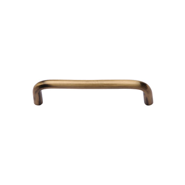 M Marcus - Heritage Brass - Wire Cabinet Pull Handle - Bar - 96mm CTC; #finish_antique-brass