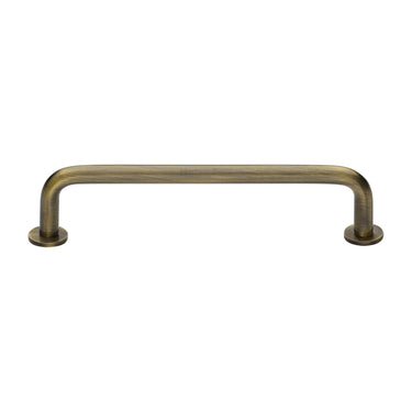 M Marcus - Heritage Brass - Wire Cabinet Pull Handle with Rose - Bar - 160mm CTC; #finish_antique-brass
