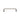 M Marcus - Heritage Brass - Wire Cabinet Pull Handle with Rose - Bar - 96mm CTC; #finish_satin-nickel