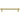 M Marcus - Heritage Brass - Industrial Cabinet Pull Handle - Bar - 256mm CTC; #finish_polished-brass