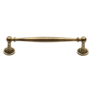 M Marcus - Heritage Brass - Colonial Cabinet Pull Handle - Bar - 152mm CTC; #finish_antique-brass