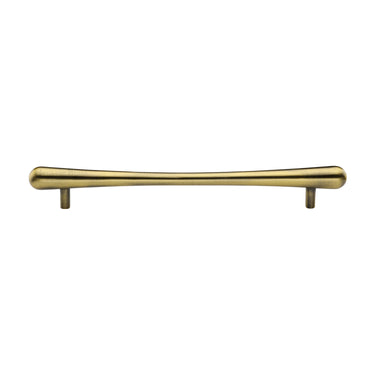 M Marcus - Heritage Brass - T-Bar Raindrop Cabinet Pull Handle - Bar - 192mm CTC; #finish_antique-brass