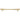 M Marcus - Heritage Brass - T-Bar Raindrop Cabinet Pull Handle - Bar - 256mm CTC; #finish_satin-brass