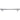 M Marcus - Heritage Brass - T-Bar Raindrop Cabinet Pull Handle - Bar - 256mm CTC; #finish_satin-chrome