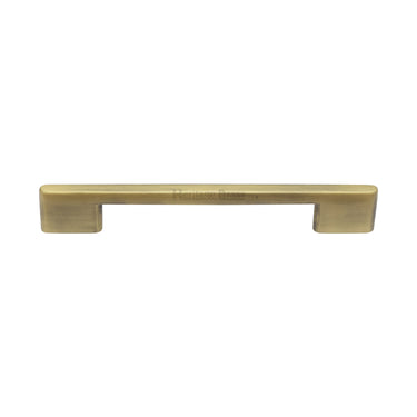 M Marcus - Heritage Brass - Slim Metro Cabinet Pull Handle - Bar - 160mm CTC; #finish_antique-brass