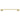 M Marcus - Heritage Brass - Slim Metro Cabinet Pull Handle - Bar - 256mm CTC; #finish_polished-brass