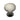 M Marcus - Heritage Brass - Round Hammered Cabinet Knob with Rose - 32mm; #finish_matt-bronze-and-satin-nickel