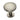 M Marcus - Heritage Brass - Round Hammered Cabinet Knob with Rose - 38mm; #finish_satin-nickel