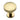 M Marcus - Heritage Brass - Domed Disc Cabinet Knob with Rose - 38mm; #finish_polished-brass