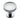 M Marcus - Heritage Brass - Domed Disc Cabinet Knob with Rose - 38mm; #finish_polished-chrome