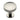 M Marcus - Heritage Brass - Domed Disc Cabinet Knob with Rose - 38mm; #finish_polished-nickel-finish