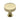 M Marcus - Heritage Brass - Disc Cabinet Knob With Base - 32mm; #finish_polished-brass